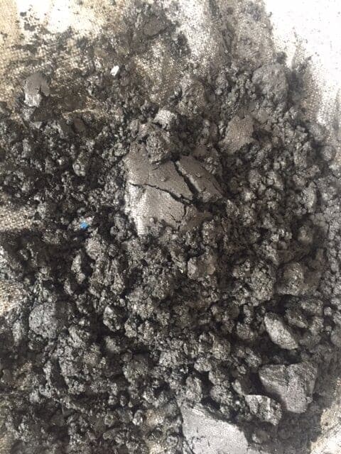 Sludge tungsten scrap
